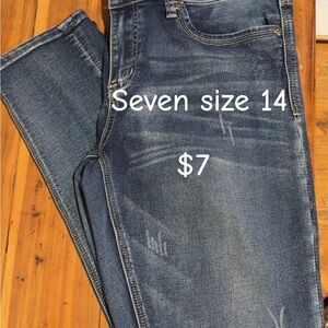 Seven7 Men's Classic Denim Jeans